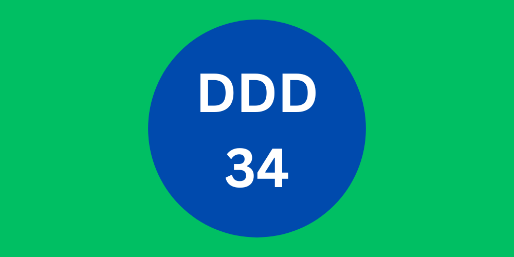 DDD 34 é de qual cidade e estado? Prefixo / Código DDD 34
